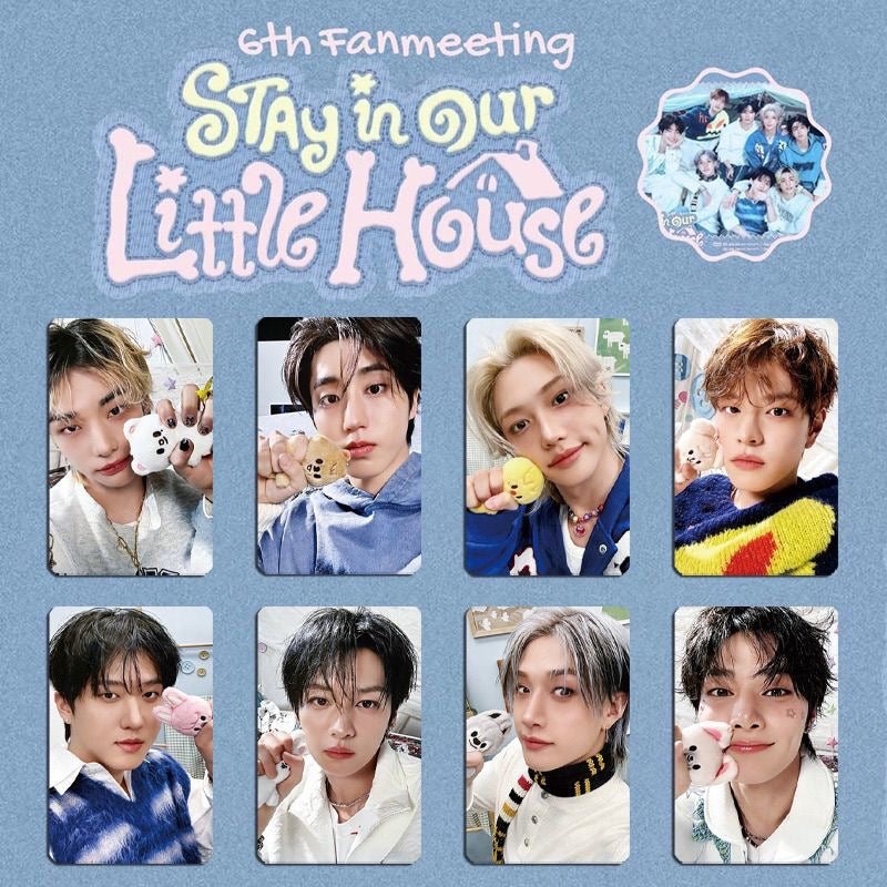 Stray Kids Stay in our Little House 6th FM POB Photocards Full Set