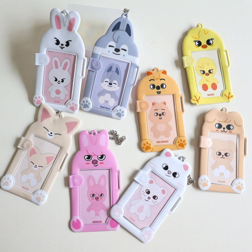 Stray Kids JYP Japan Pop-Up Skzoo Photocard Holder Magnet