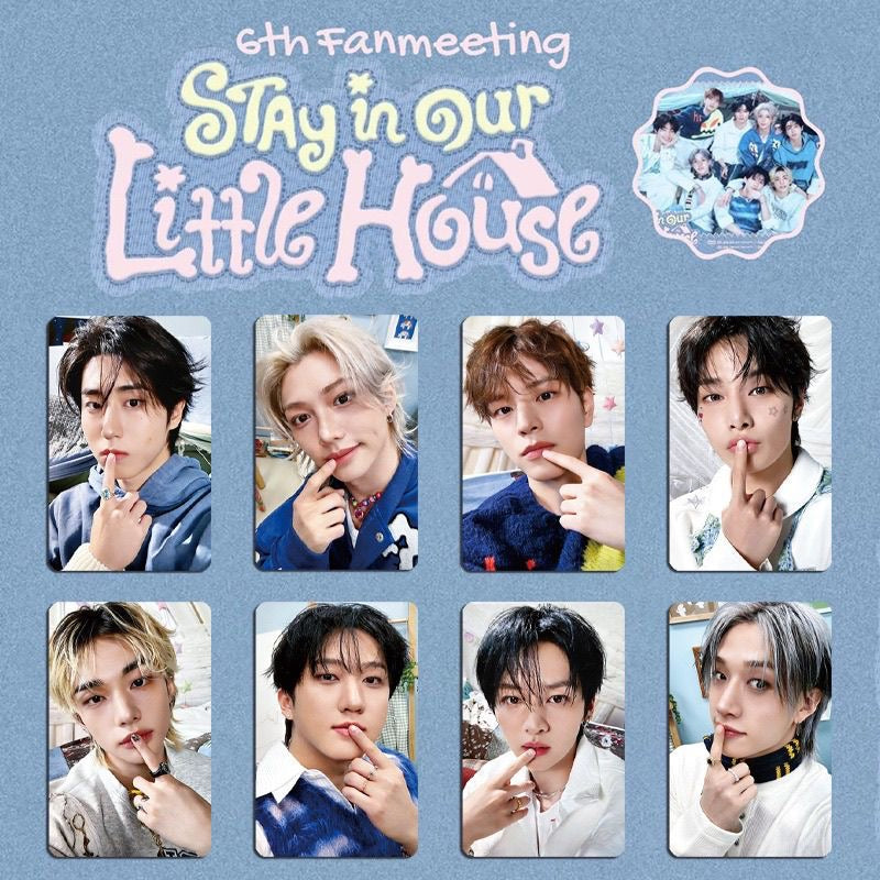 Stray Kids Stay in our Little House 6th FM POB Photocards Full Set