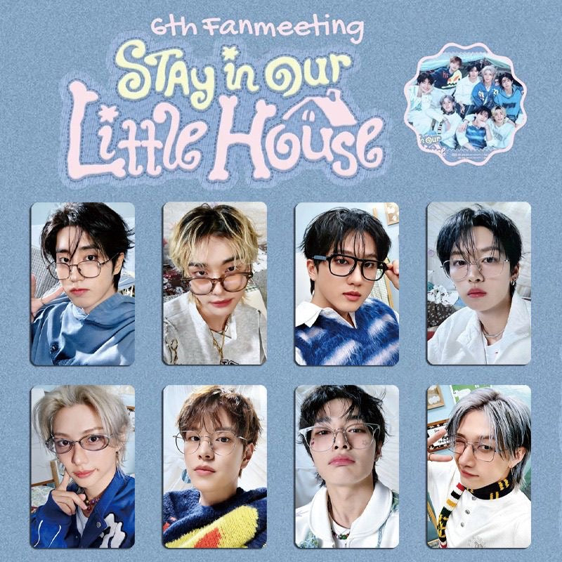 Stray Kids Stay in our Little House 6th FM POB Photocards Full Set