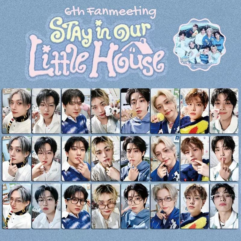 Stray Kids Stay in our Little House 6th FM POB Photocards Full Set